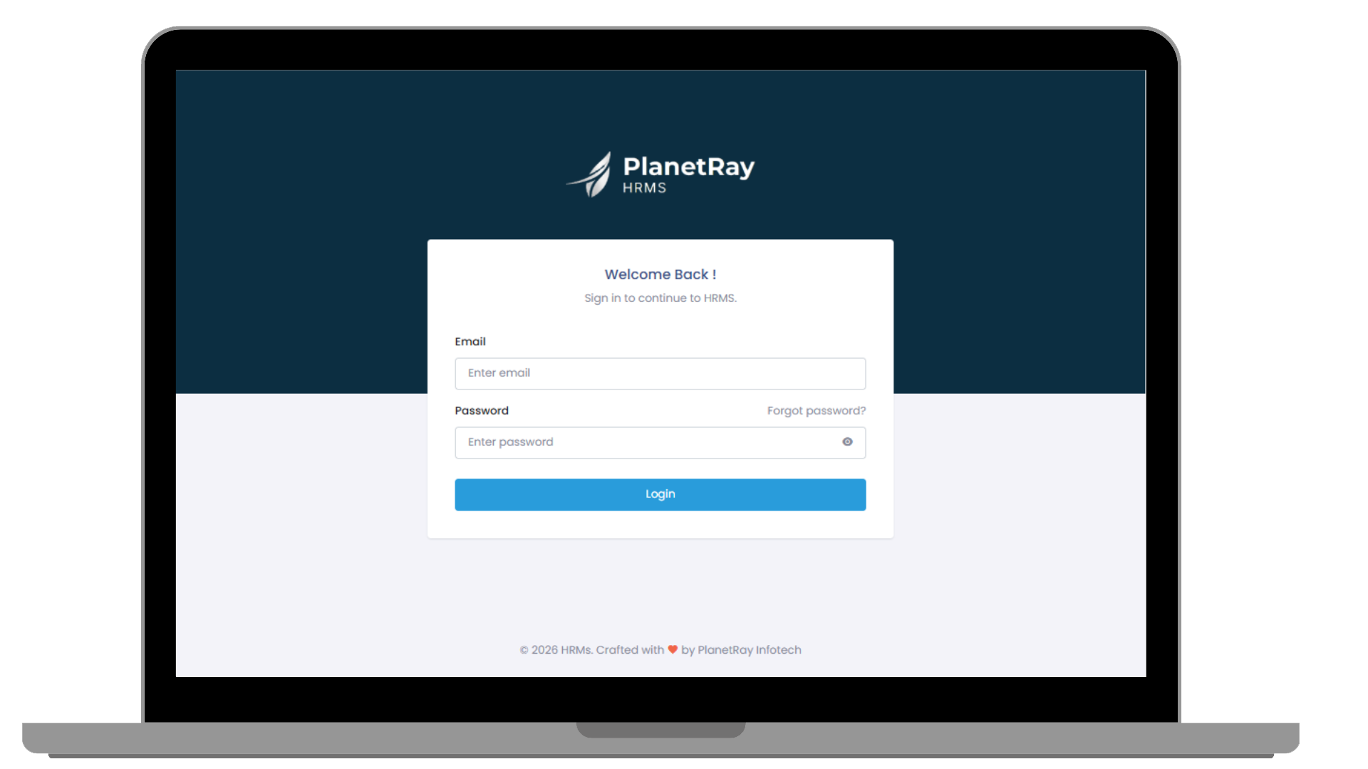 PlaetRay Hrms Login
